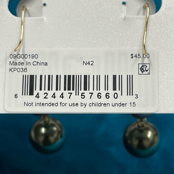 Karl Lagerfeld Earrings - Picture 2 of 3